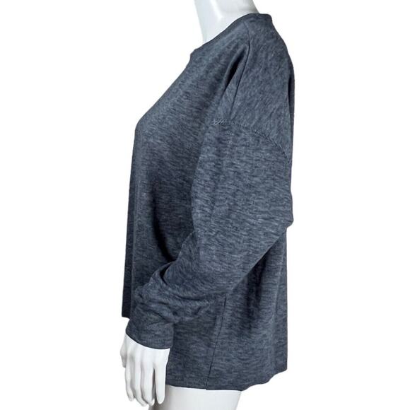Dylan Shirt Womens Small Gray Blue Warm Soft Comfortable Sweatshirt Athleisure - Picture 3 of 8